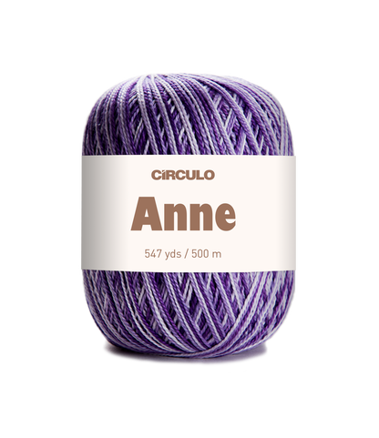 Circulo ANNE 100% Cotton Yarn – 250m/73g for Crochet and Knitting Projects