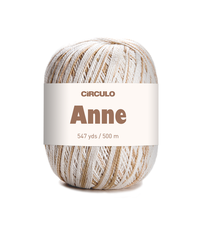 Circulo ANNE 100% Cotton Yarn – 250m/73g for Crochet and Knitting Projects