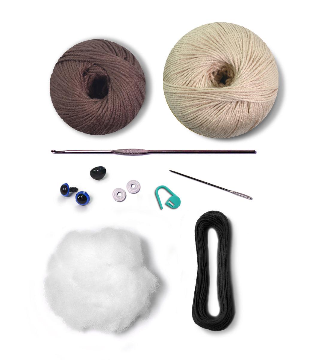 Circulo’s Siamese Cat Kit, perfect for unique amigurumi crafting