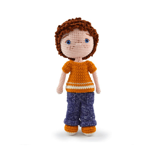 Circulo Amigurumi Doll Kit Oliver with yarn and pattern