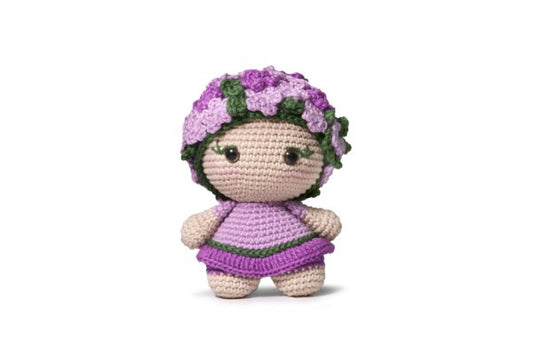 Circulo Amigurumi Kit Violet, Too Cute Collection.