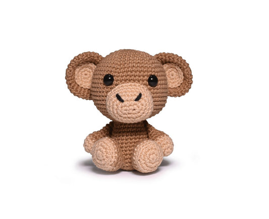 Circulo Amigurumi Kit Little Monkey, Safari Baby series.