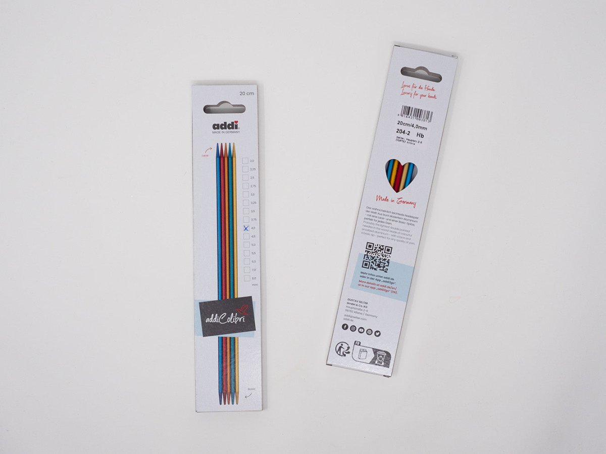 addiColibri Needle Set - Lightweight & Colorful Knitting Needles - Leo Hobby Marketplace