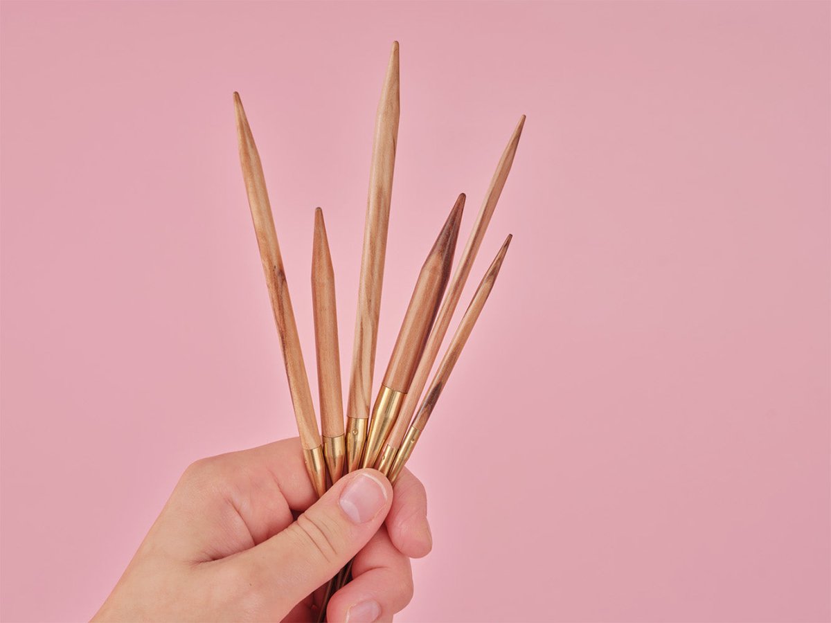 addiNature Olive Wood Circular Knitting Needles - Smooth & Durable - Leo Hobby Marketplace