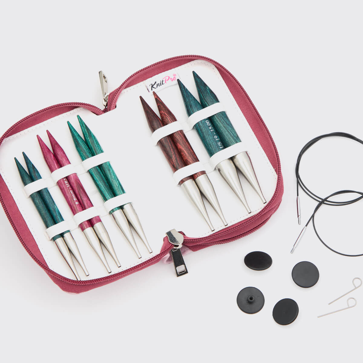 Dreamz Chunky Interchangeable Needle Set 8.00 – 15.00 mm (13 cm) | KnitPro 200635 - Leo Hobby Marketplace