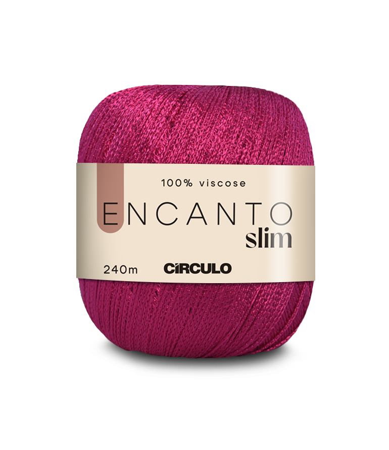 Circulo Encanto Slim – Filato premium in viscosa 100% 240m / 100 g