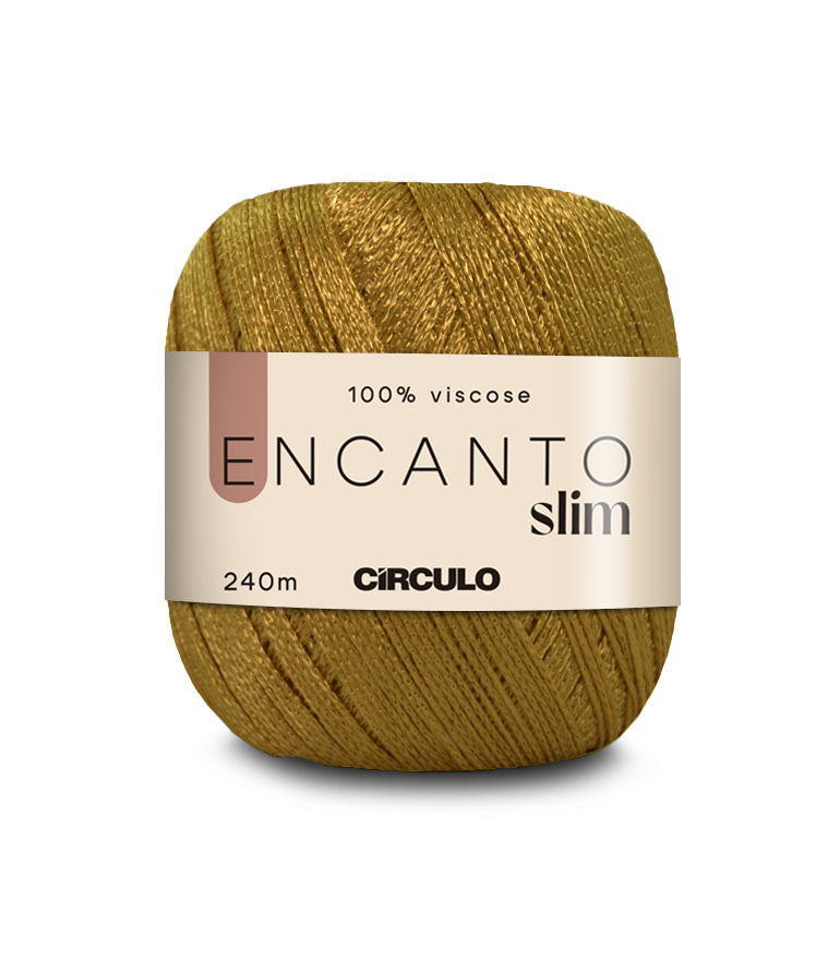 Circulo Encanto Slim – Filato premium in viscosa 100% 240m / 100 g