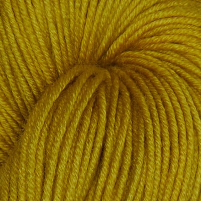 Symfonie Yarns | FLORA  Naturally Dyed Superwash Merino - DK | OR Marigold (Semisolid Color)