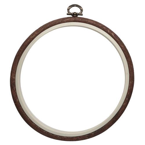 Flexi woodgrain round hoop.