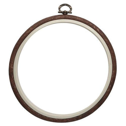 Flexi woodgrain round hoop.