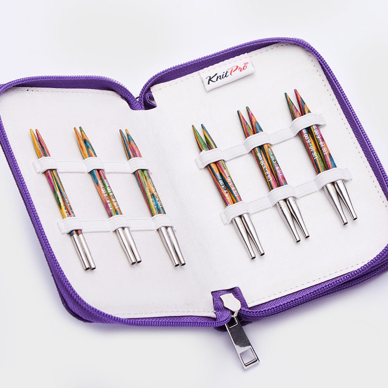 Symfonie Deluxe Short Interchangeable Circular Needles by KnitPro