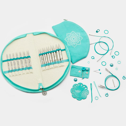 KnitPro MINDFUL Mindful Lace Normal Interchangeable Needle Set THE GRATITUDE SET - Leo Hobby