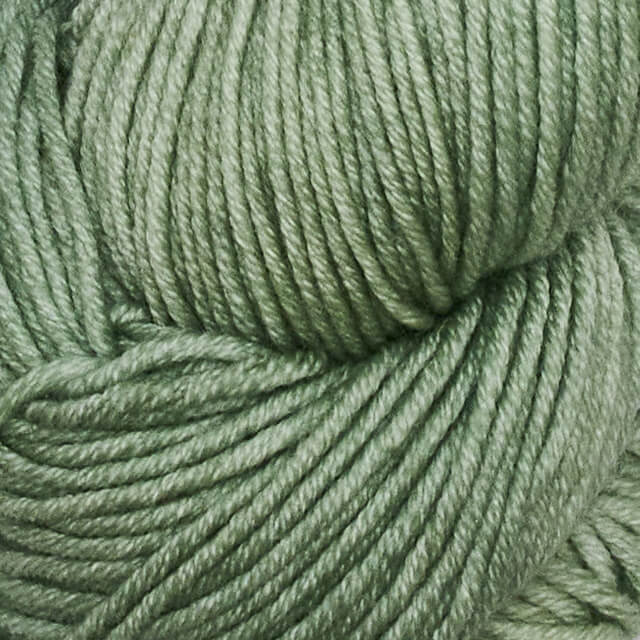 Semisolid Seafoam Superwash Merino yarn.