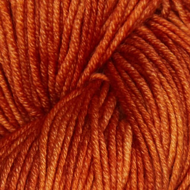 Vibrant Sunset Superwash Merino yarn.