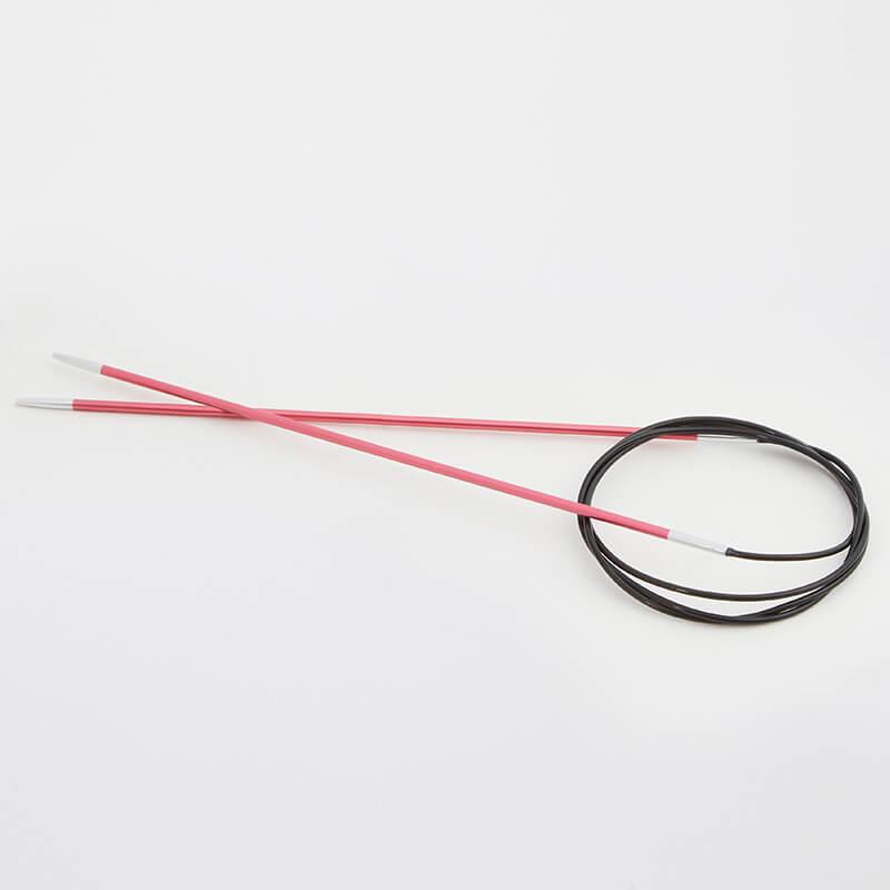 Zing Fixed Circular Needles by KnitPro, range of lengths for every project