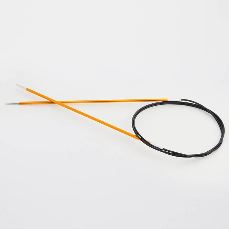 Fixed Circular Needles from KnitPro Zing, custom length options