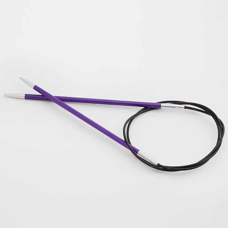 Zing Fixed Circular Needles by KnitPro, adjustable lengths