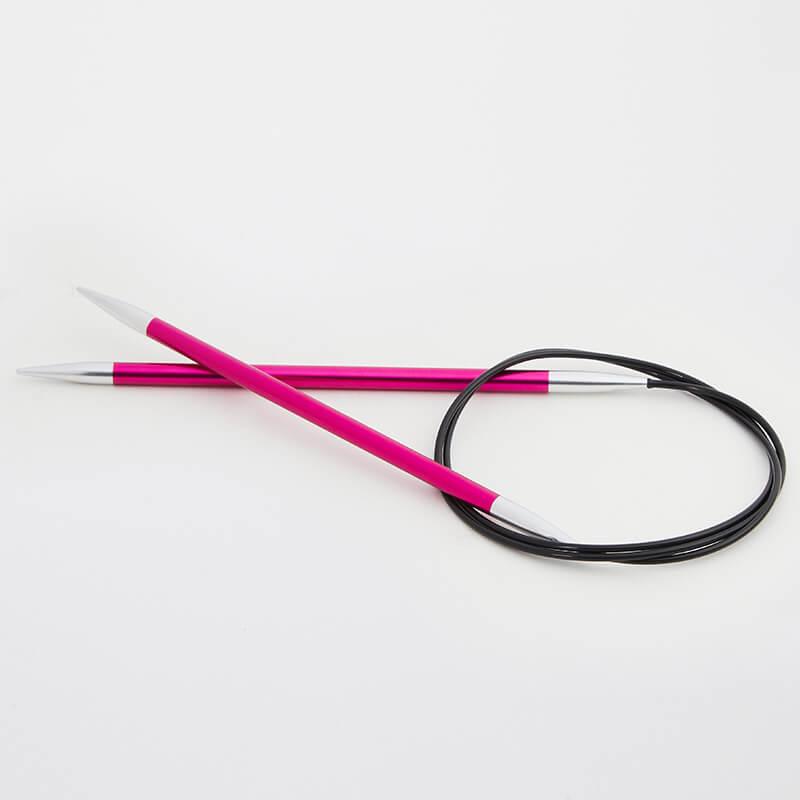 Fixed Circular Needles from KnitPro Zing, extensive length range