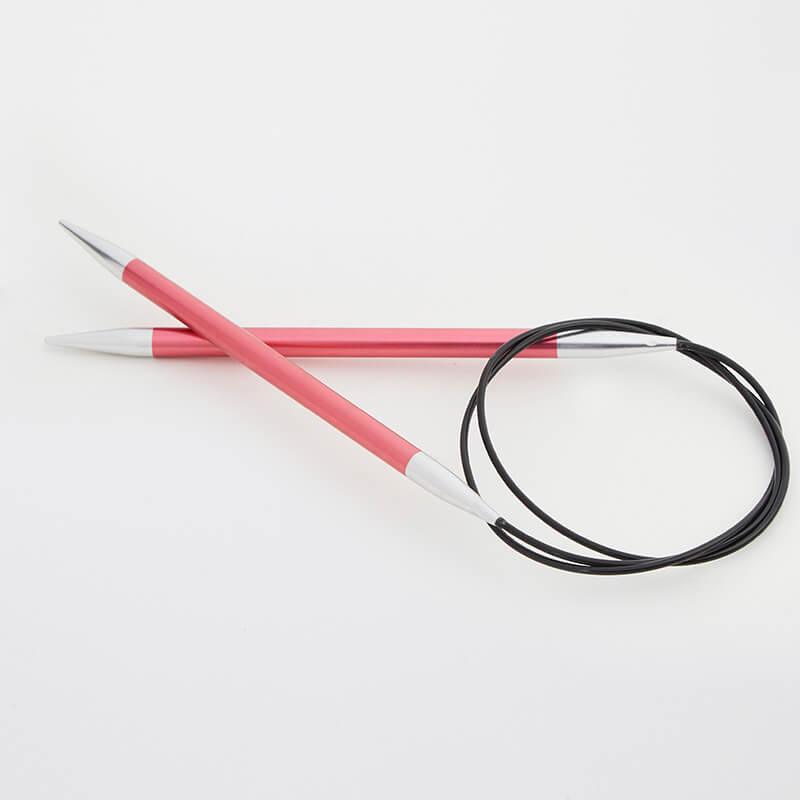 KnitPro Zing Fixed Circular Needles, tailored length options