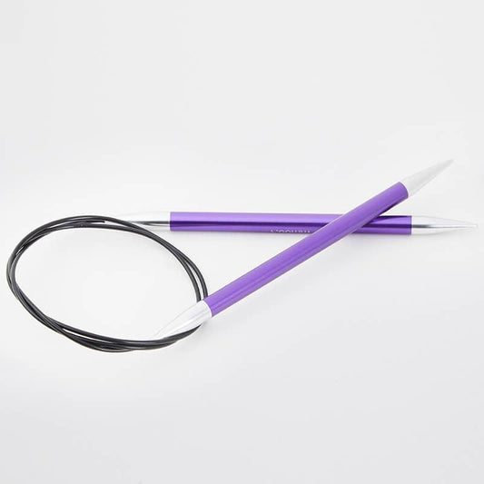 KnitPro Zing Fixed Circular Needles, various lengths