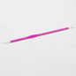 KnitPro Zing Single Ended Crochet Hook with vibrant color